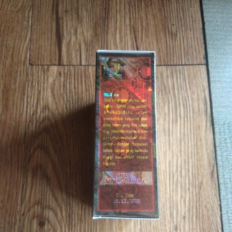 

di jual kotak Tngkt arabb serbuk original isi 10 serbuk
