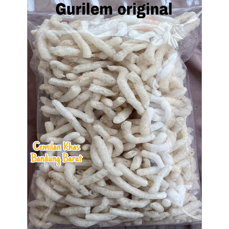

KERUPUK GURILEM OERIGINAL TANPA BUMBU 1KG