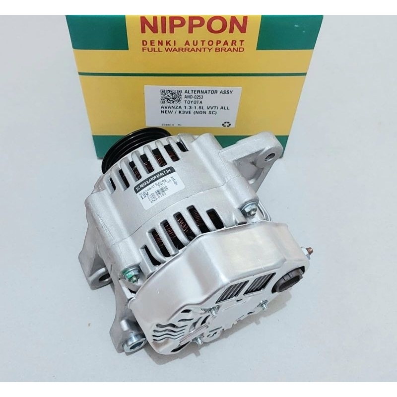 DINAMO AMPERE/ALTERNATOR ASSY AVANZA 1,3-AVANZA 1,5 VVTI ORIGINAL BEST SELLER