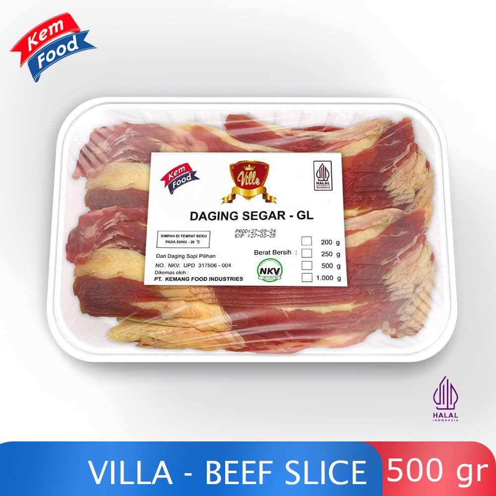 

Villa - Beef Slice for Grilled and Shabu