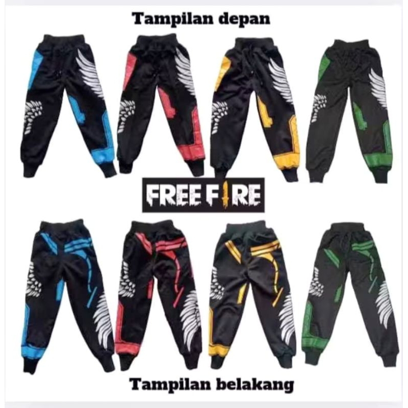 celana gaming ff angel