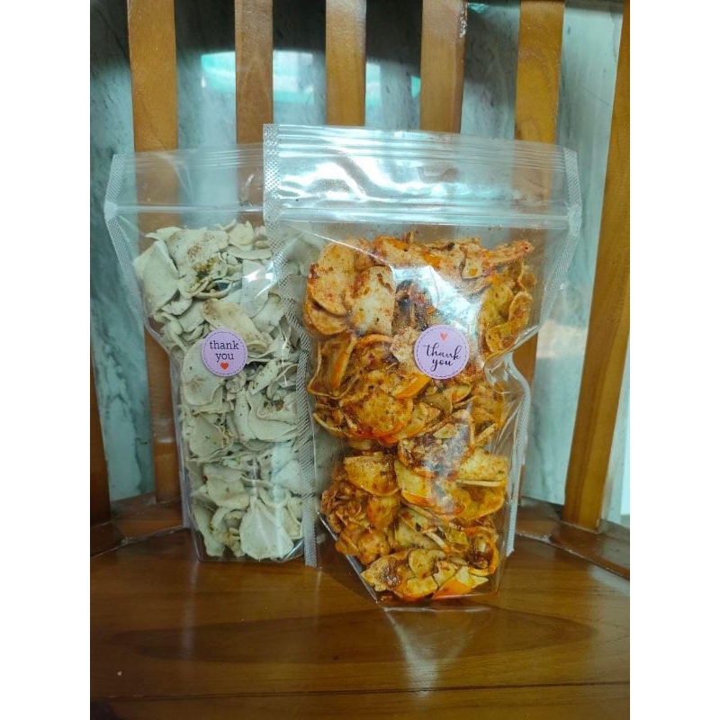 

Keripik basreng daun jeruk