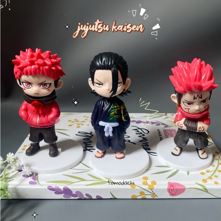 Action Figure Jujutsu Kaisen Chibi | Figure Itadori Geto Sukuna