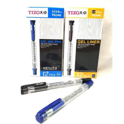 

(Pcs) TIZO - Bolpen Gel TG-340 1.0mm / Pen Tanda Tangan