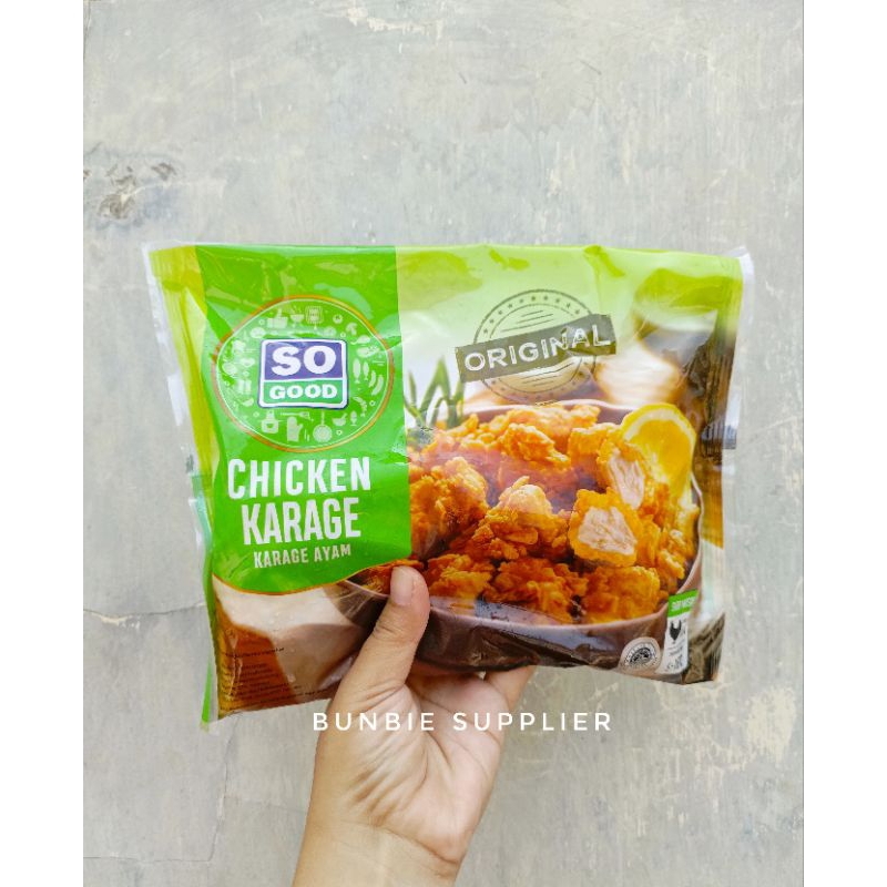 

So Good Chicken Karage Original 400gr / Karage Ayam Ori