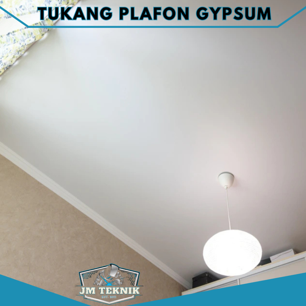 TUKANG PASANG PLAFON/PARTISI GYPSUM RANGKA BAJA RINGAN GRATIS CAT PLAFON GYPSUM DROP CEILING LED TER