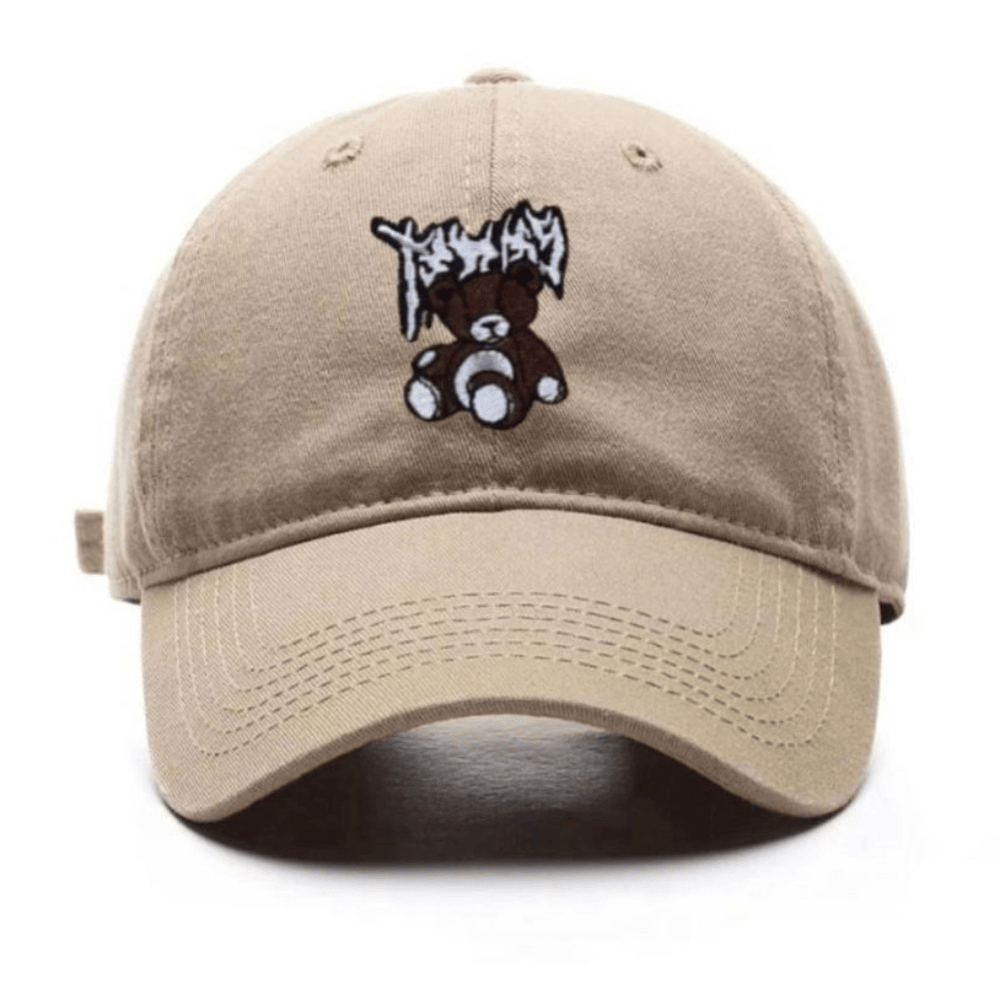 TOPI POLO CAPS PRIA WANITA TERLARIS bORDIR DEUS HITAM