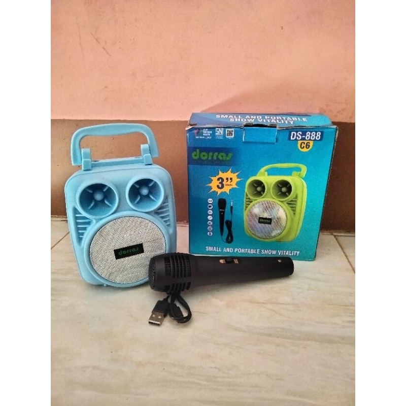 Speaker Dorras Bluetooth (3inch) + Mic