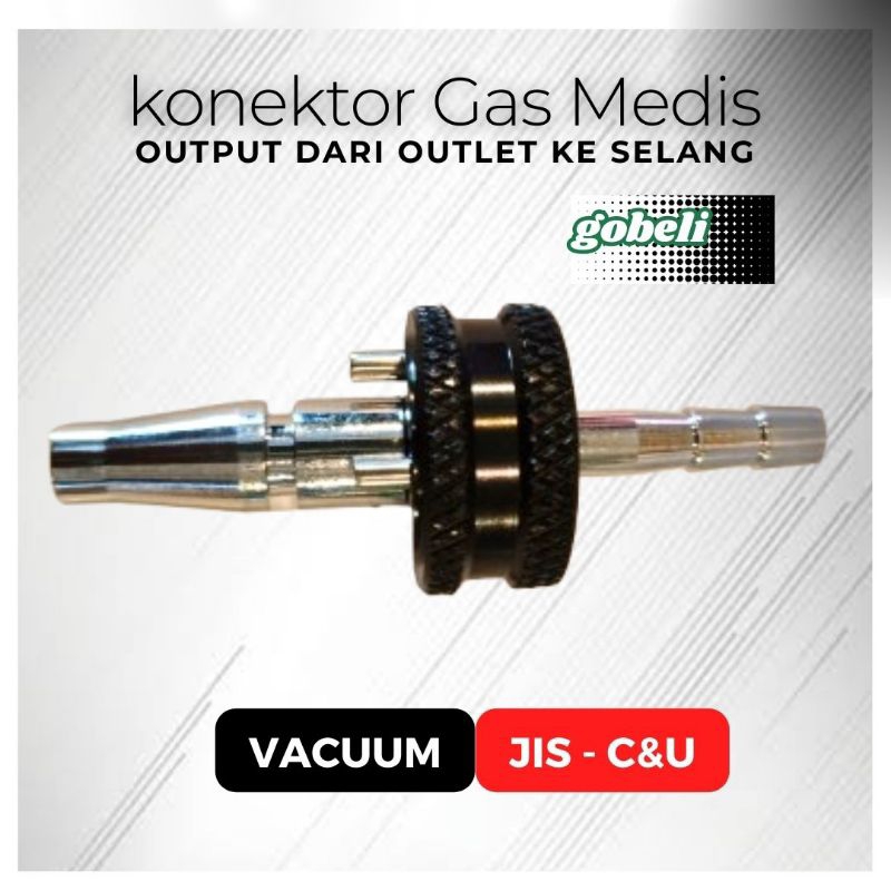 New Konektor Wall Outlet JIS/CNU Selang Gas Medis