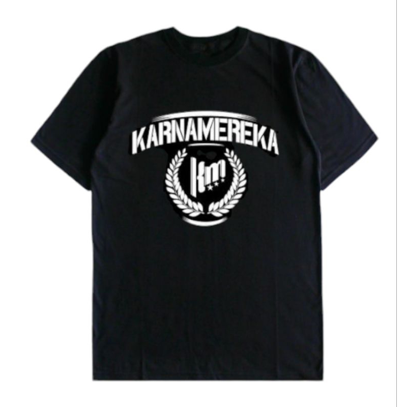 Kaos Tshirt | KARNA MEREKA | Bahan Cotton Combed 24s Tebal