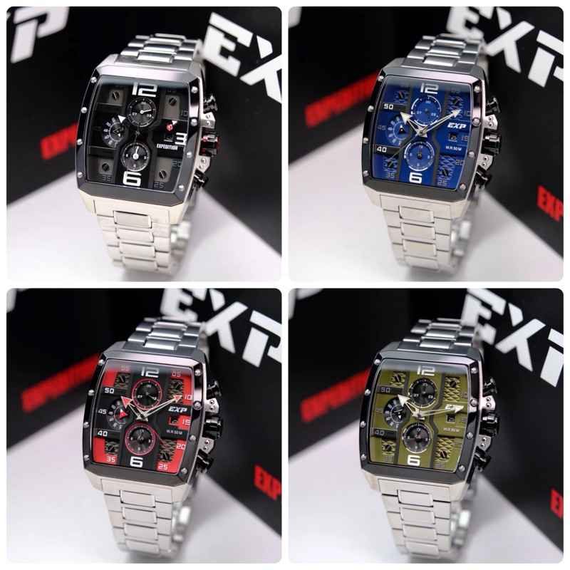 Jam Tangan Pria Expedition Exp 6636 E 6636 e6636