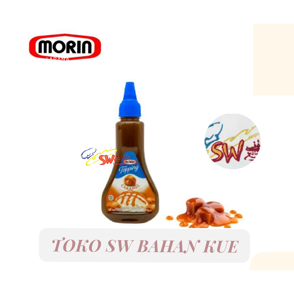

MORIN TOPPING SAUCE CARAMEL 310 GR