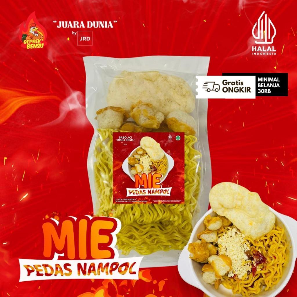 

(JDF) 1 Pcs / Bungkus MIE NAMPOL Juara Dunia by JRD Food