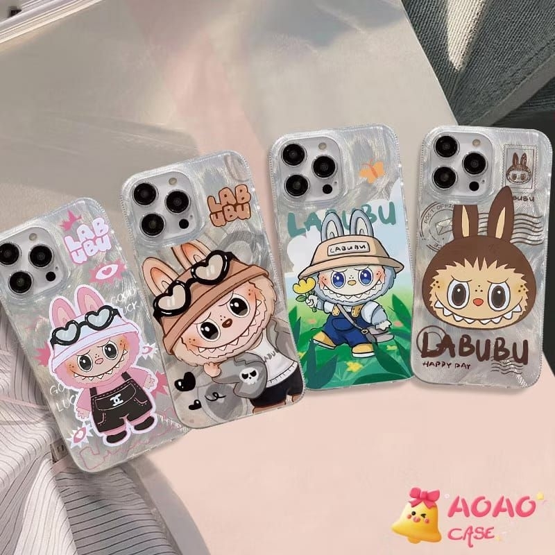Case HP Labubu Android Iphone Softcase Murah TPU Oppo