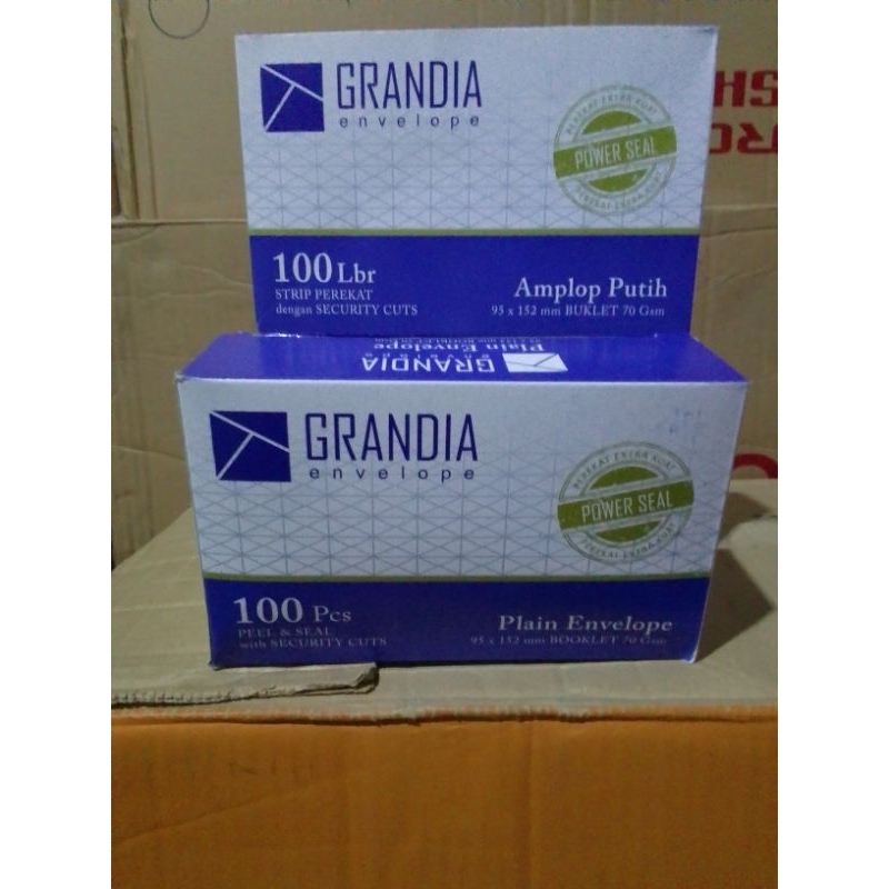 

amplop grandia isi 100 pcs