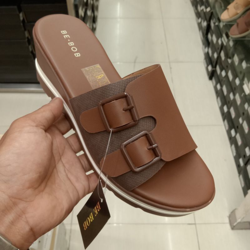 BE BOB WEDGES SANDAL SLIP ON WANITA ORIGINAL