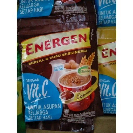 

ENERGEN SACHET isi 10sachet,per RENTENG