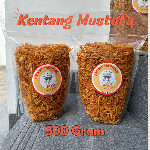 

bGF Kentang Mustofa Kriuk Kering Uncle Drew 1Kg Orinal Tanpa pengawet