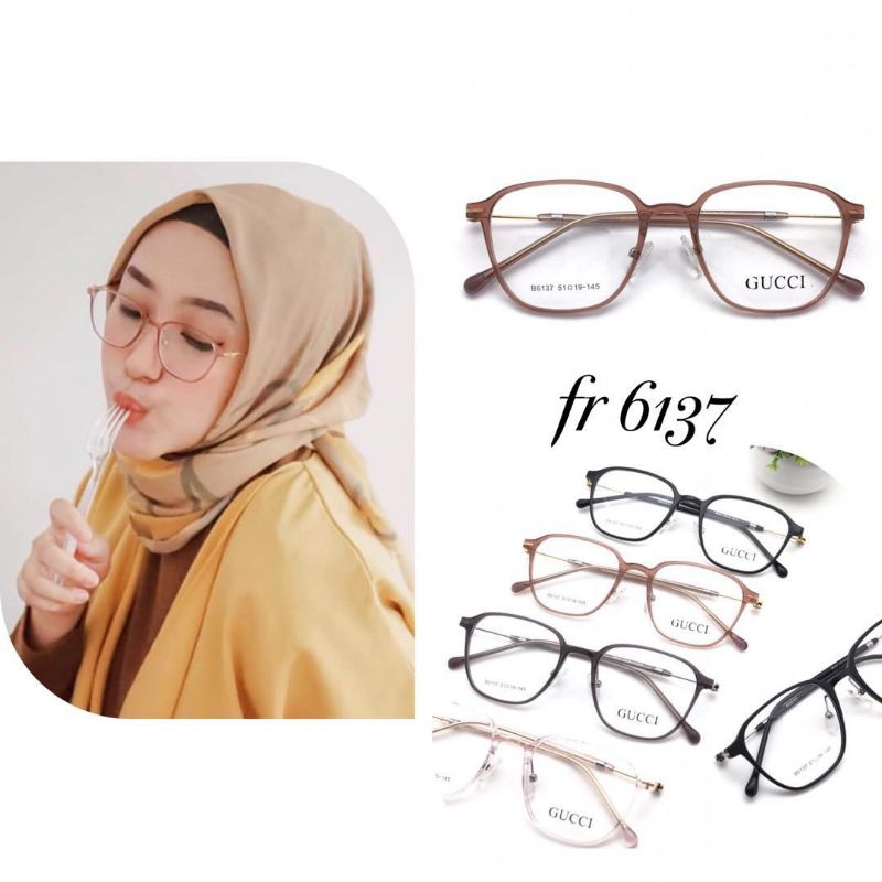 KACAMATA ELINNA FRAME 6137 BESTSELLER