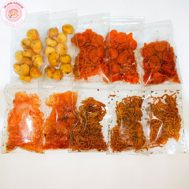 

Snack viral Ziplock (10 bungkus + bonus 1 bungkus) h