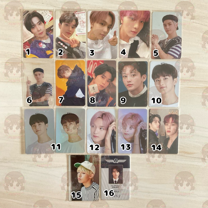 PHOTOCARD TAEYONG KUN JAEHYUN WINWIN MARK HENDERY HAECHAN PHOTOPACK SEASONS GREETING 2017 2019 2020 