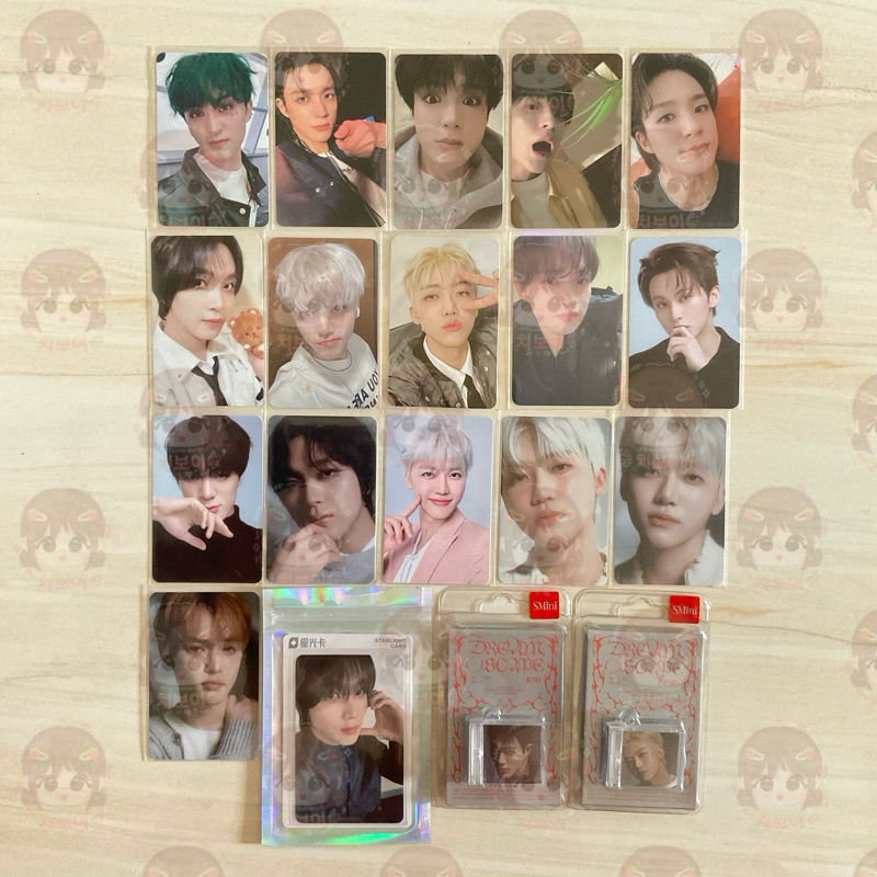 PHOTOCARD MARK JENO HAECHAN JAEMIN CHENLE SMOOTHIE SMINI DREAM SCAPE MAGNET DOLL KEYRING MNZ MAKESTA