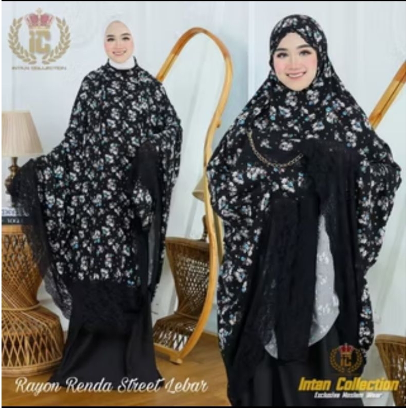 MUKENA DEWASA/MUKENA MOTIF BUNGA KECIL/MUKENA RAYON FREMIUM MUKENA MODEL RENDA