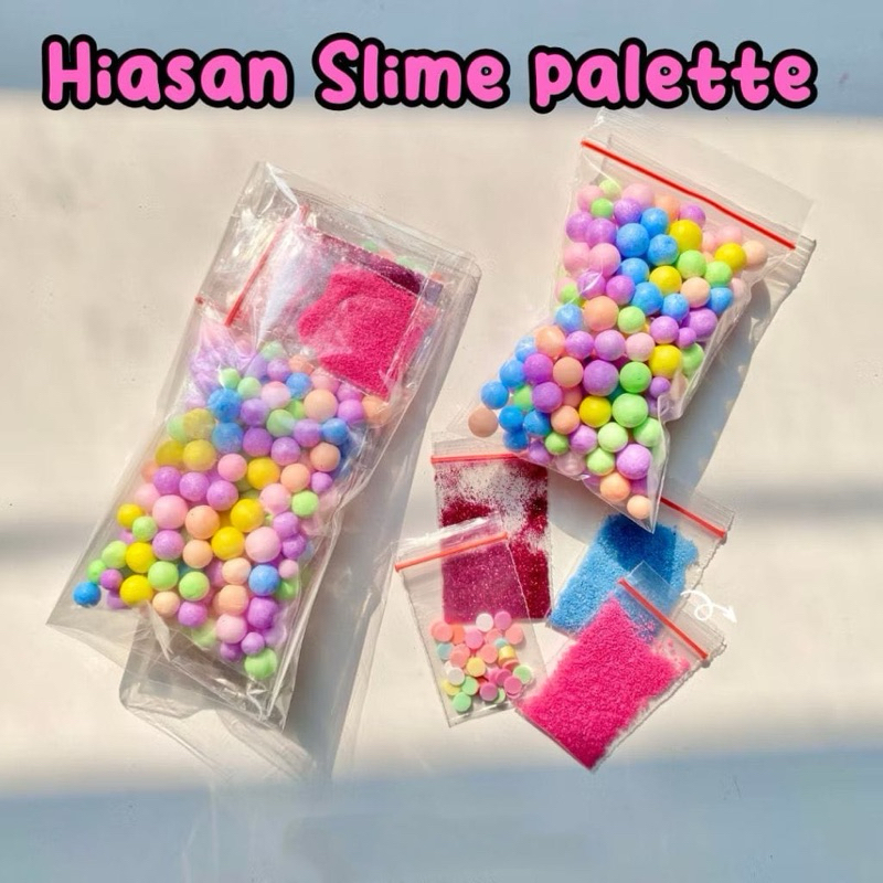 HIASAN TAMBAHAN SLIME PALETTE  || HIASAN SLIME PALETTE || HIASAN SLIME LUCU DAN BAGUS || HIASAN SLIM