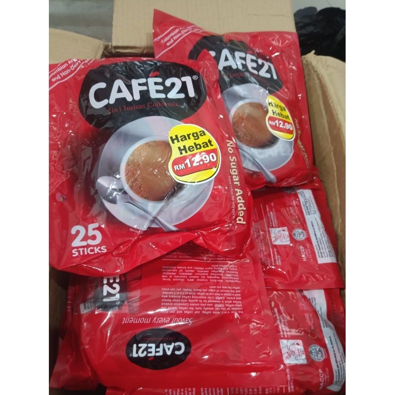 

kopi cafe 21 isi 25 sachet