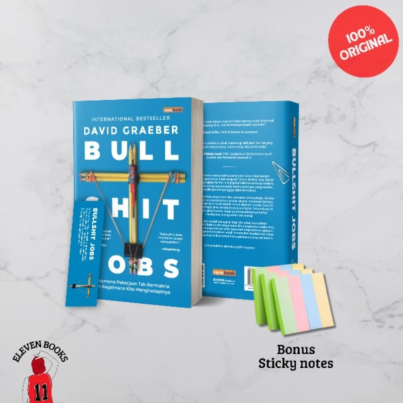 Buku Original Bullshit Jobs - David Graeber (Renebook)