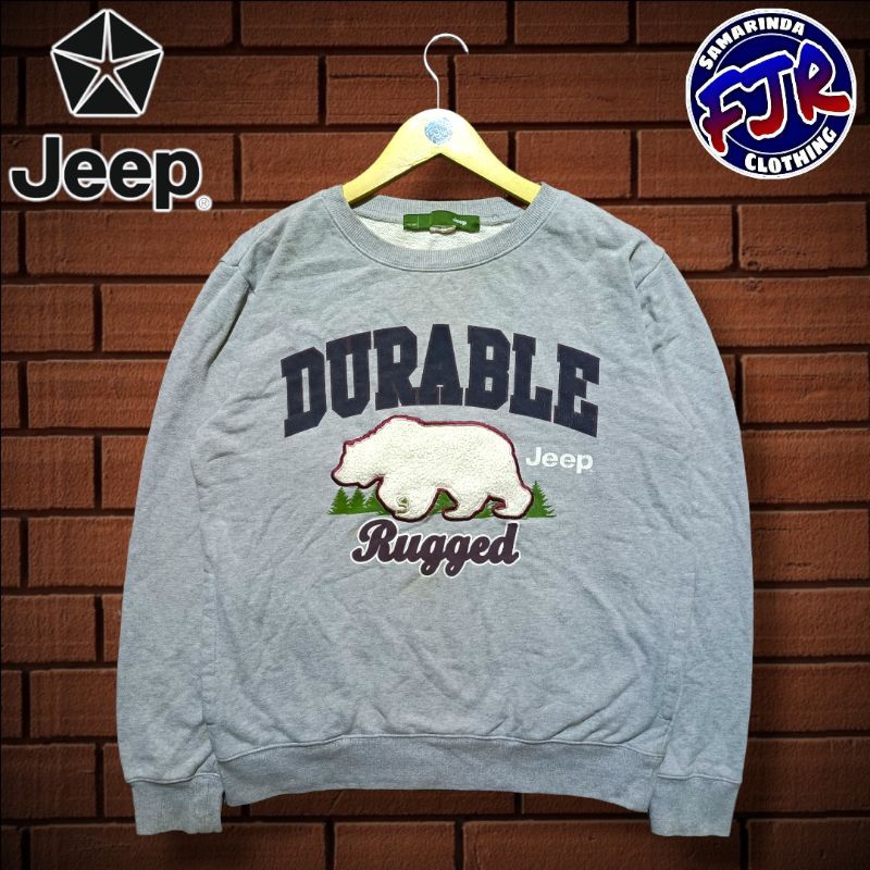 Jeep Durable Rugged Towel Crewneck Original