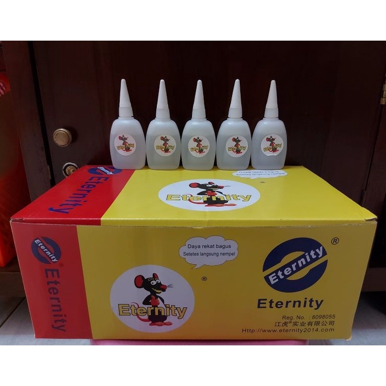 

ART R2G2 1Box isi 4 pcs Lem Alteco eternity jumbo Cap TIKUS JUMBO Lem serbaguna Lem korea