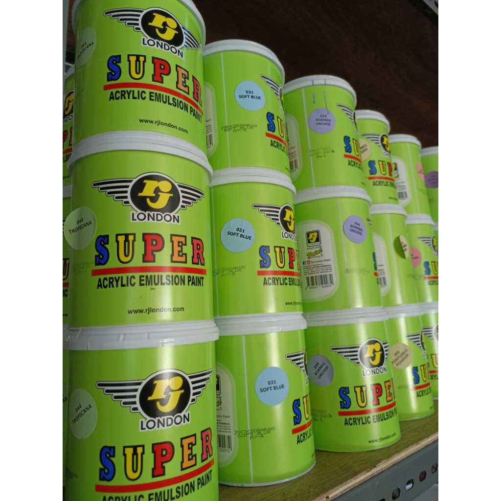 Cat Air / Cat Tembok SUPER Rj london isi 1 kg