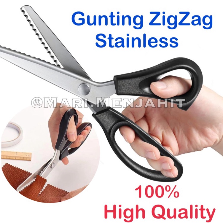 

ART A9L7 Gunting Zigzag Gerigi Beltex Belltex 9 Bahan Tailor Penjahit High Quality