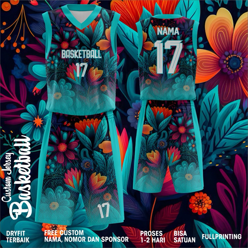 Jersey Basket Custom Full printing
