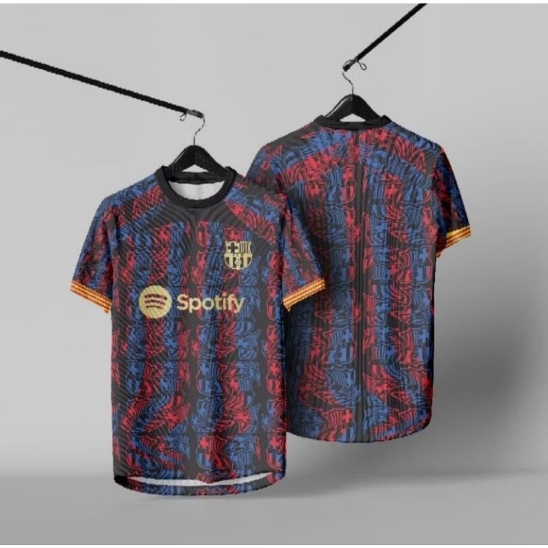 JERSEY BARCELONA PREMATCH 2024 2025 fullprinting