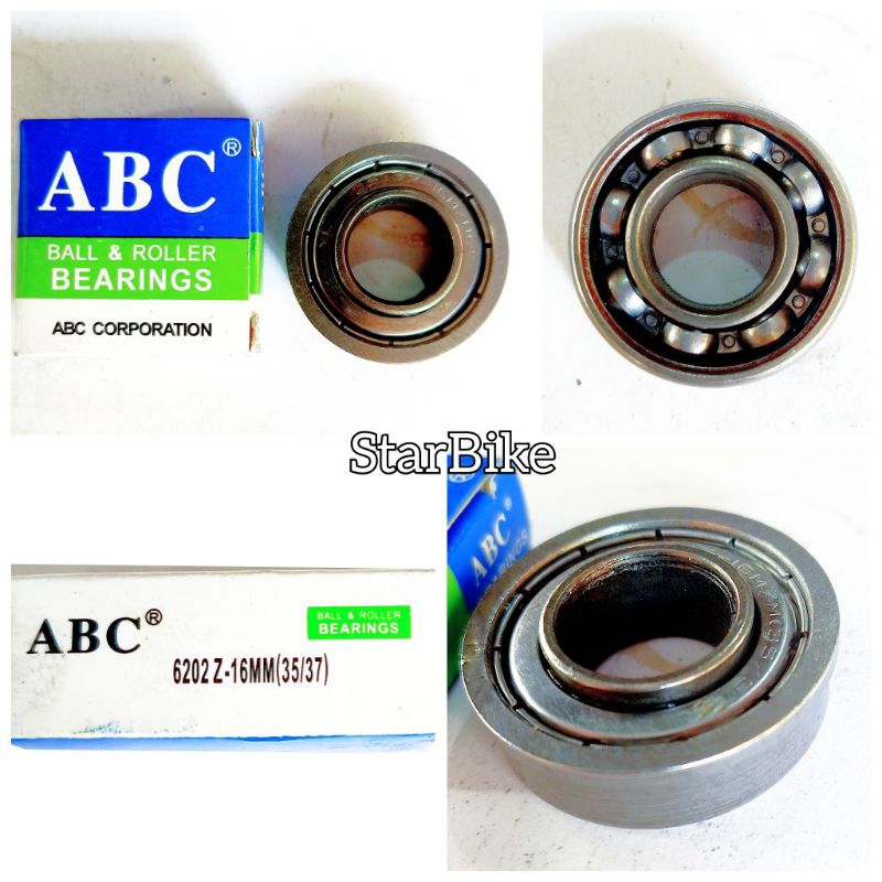 Laher Laker Bearing Artco 6202 Z-16mm Capil Gerobak Sorong Pasir ABC