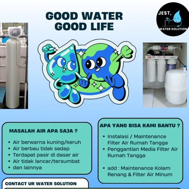 Jest Houseware | Water Filter | Filter Air Rumah Tangga | Filter Air Minum | Kebutuhan Rumah Tangga