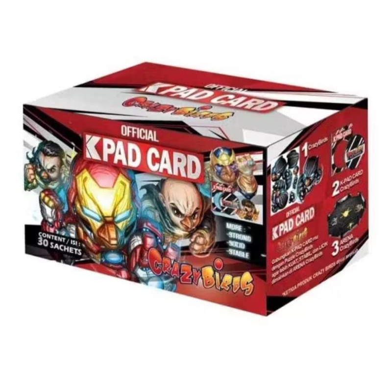 Kpad Karoman / Kpad Crazy bird 1 box 30 sachet