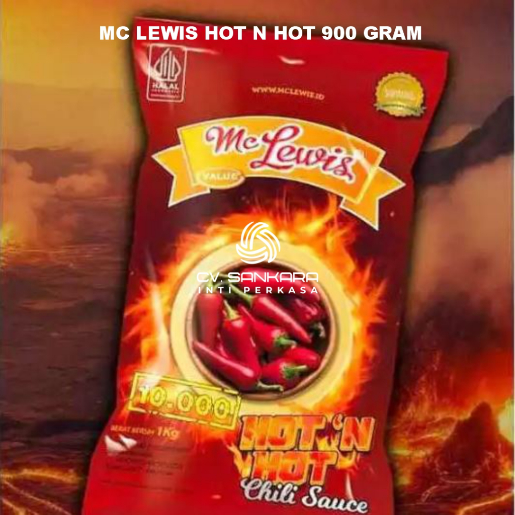 

(E-14) SAOS MCLEWIS HOT N HOT 900 GRAM MC LEWIS INSTANT