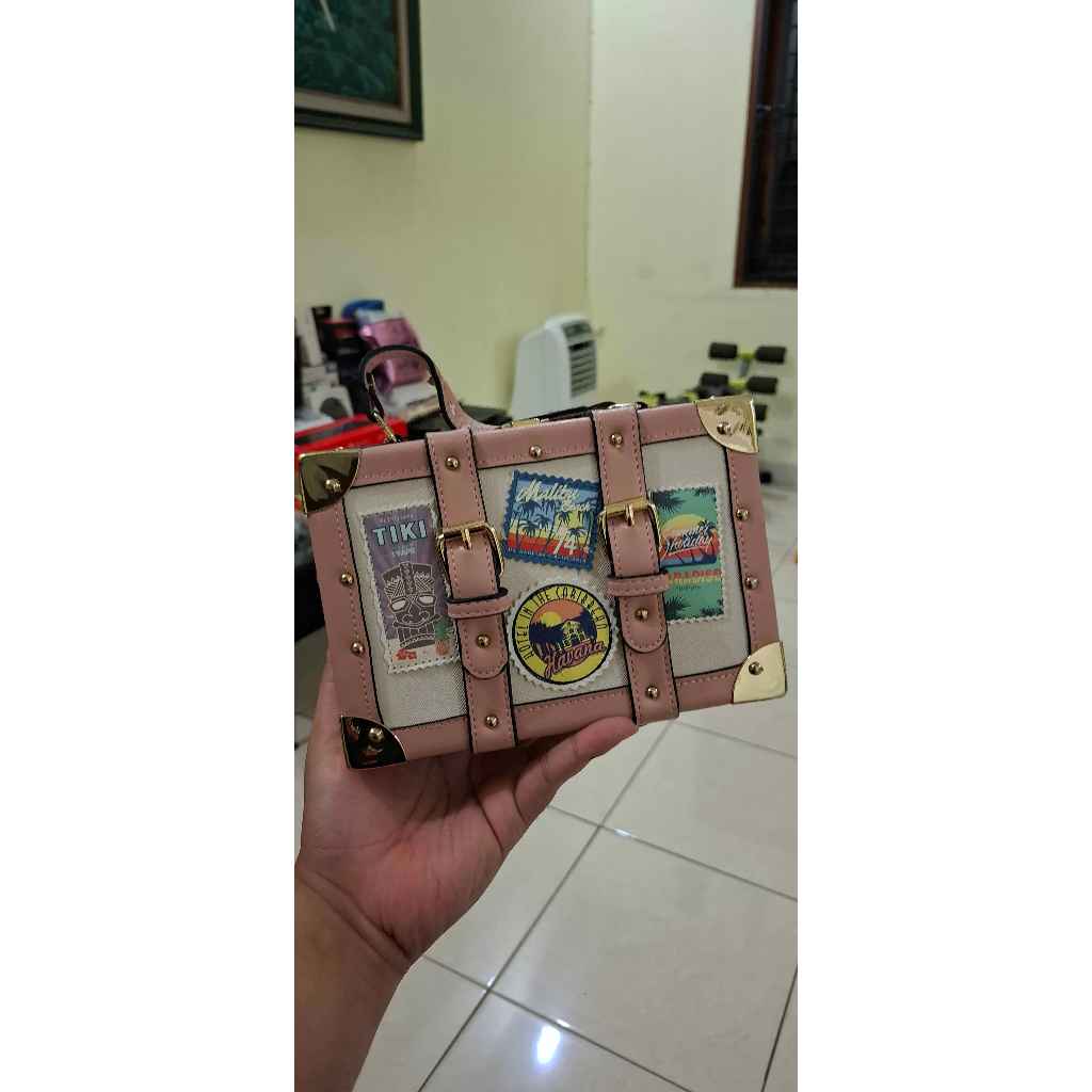 Tas Aldo Calini Box Bag