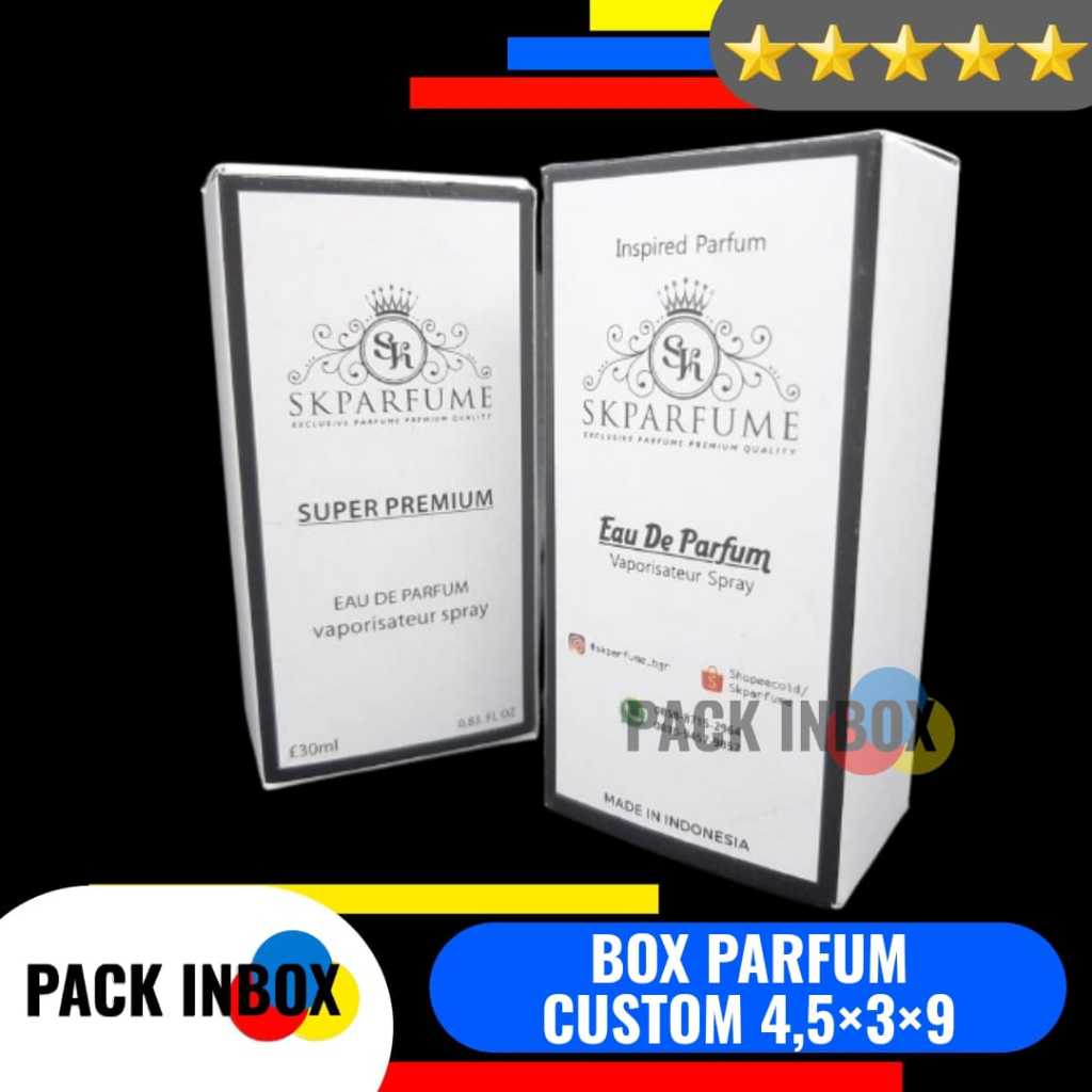 

BOX PARFUM CUSTOM DESAIN 4,5x3x9 KARDUS PARFUM CUSTOM DESAIN 4,5×3×9 DUS PARFUM CUSTOM DESAIN