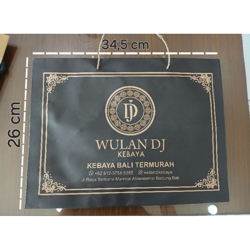 

~ PAPER BAG & TOTE BAG WULAN DJ KEBAYA ~