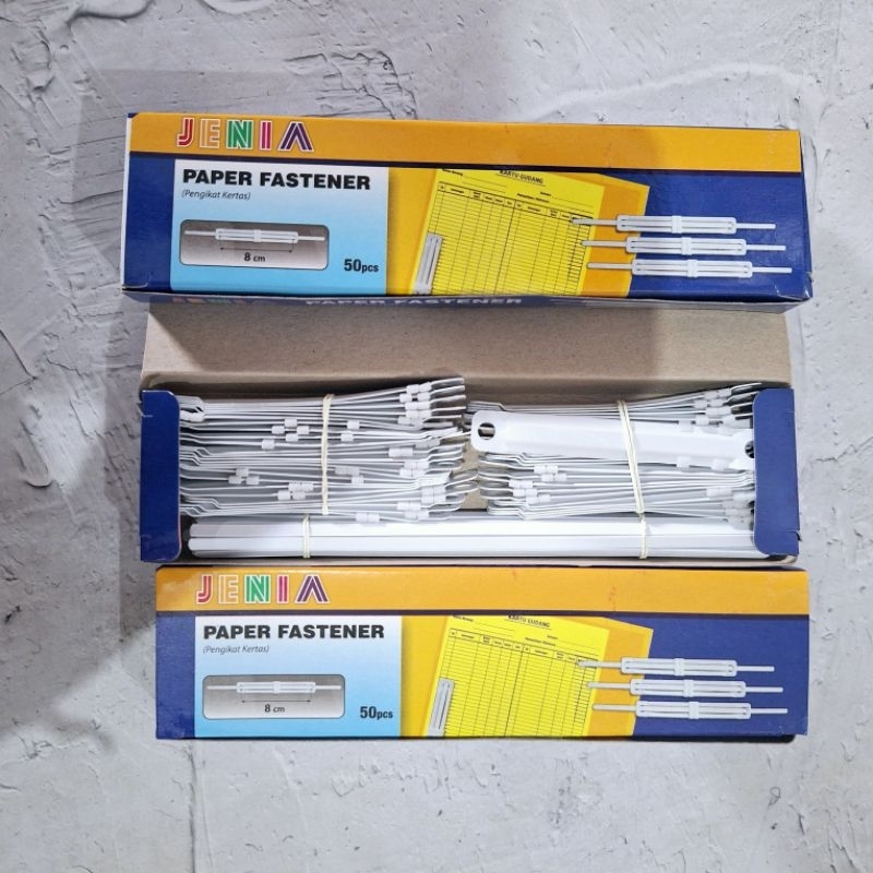 

(500 Pcs) Paper Fastener Acco Jenia