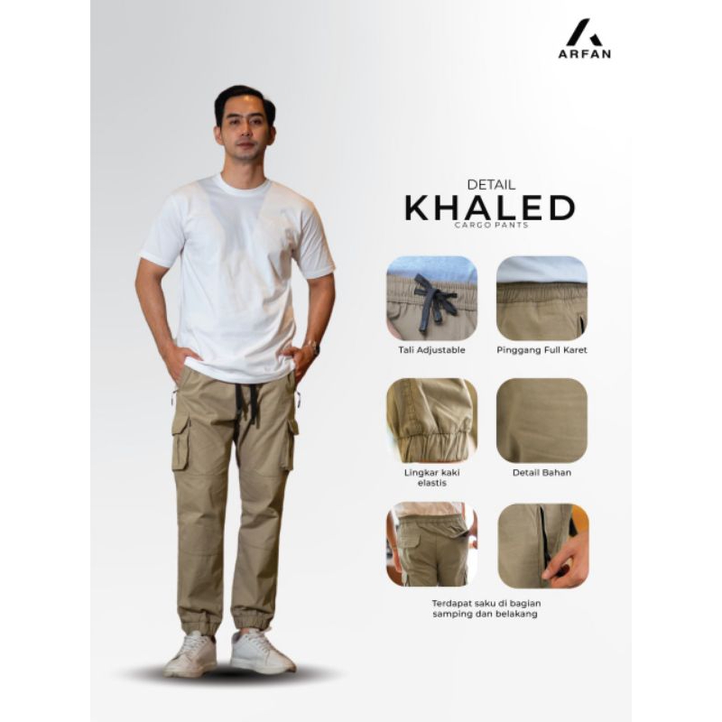 [READY STOK PUSAT] Khaled Cargo Pants by Arfan/ORI ARFAN