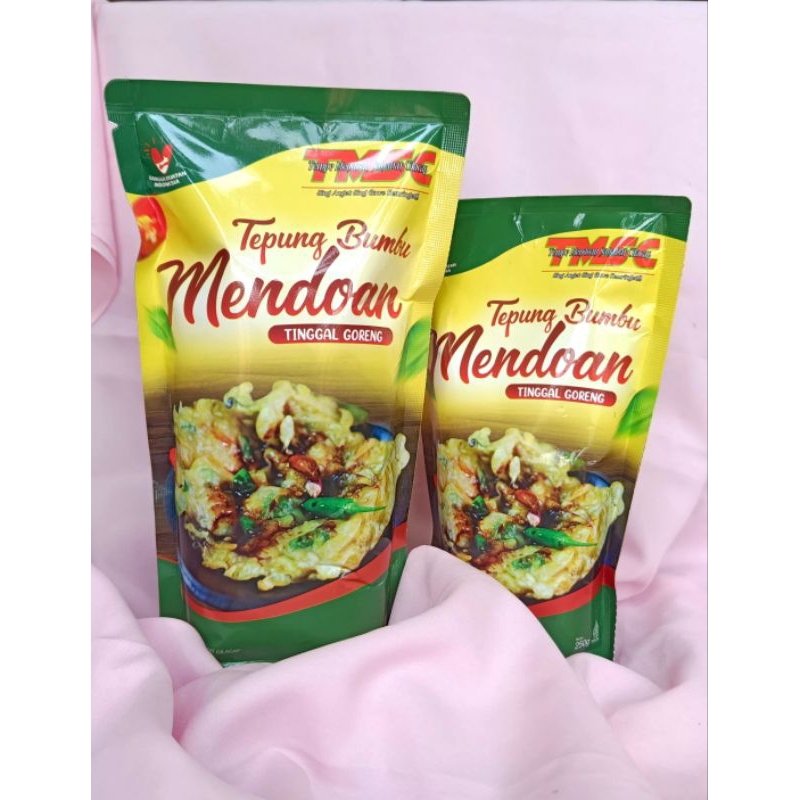 

Tepung Bumbu Mendoan / Gorengan / Bakwan Tinggal Goreng