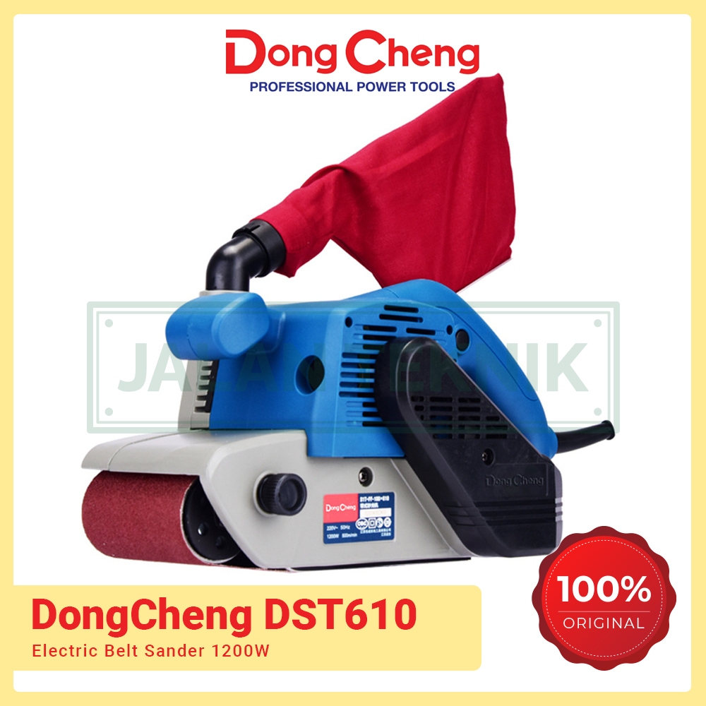 Mesin Amplas 4" Dongcheng DST610 Belt Sander DST 610