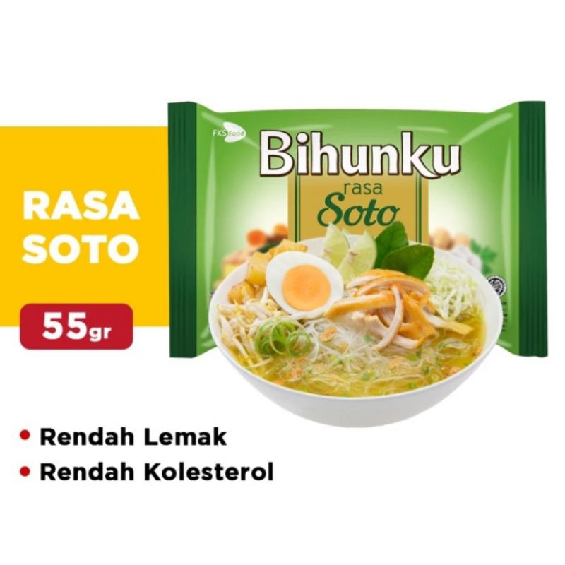 

[GRATIS ONGKIR] Bihunku Soto Kuah 55gr 1 PCS