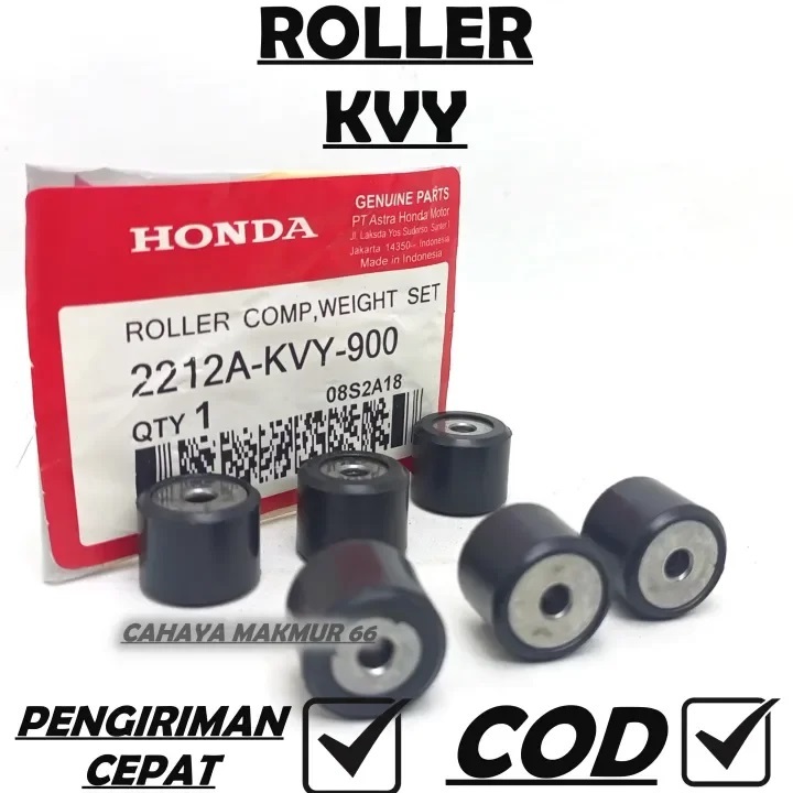 ROLLER BEAT KARBU / SCOOPY KARBU / ROLLER WEIGHT SET BEAT / SPACY KARBU / 2212A-KVY-900 ROLLER SET B