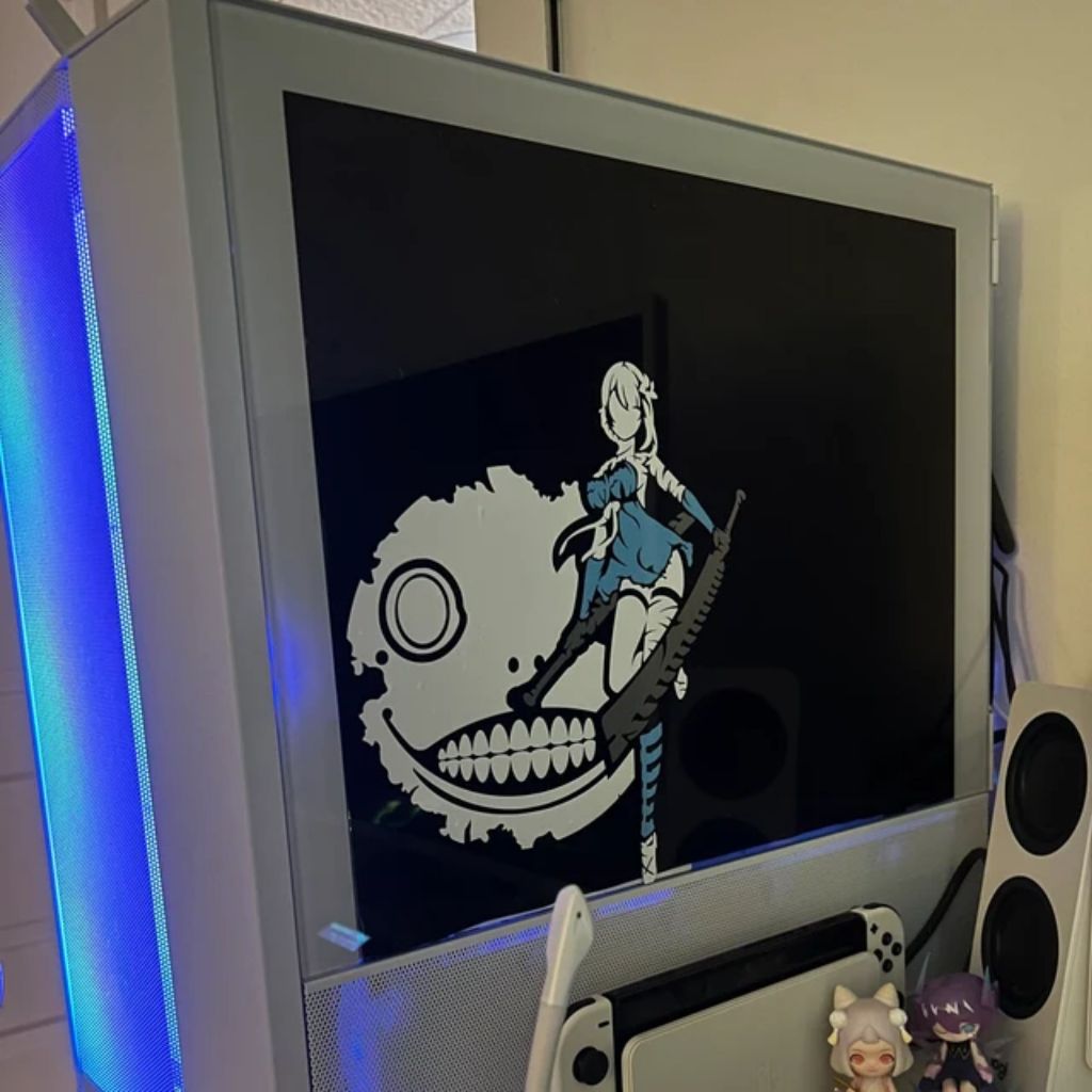 Sticker Cutting Nier Replicant Kaine Anime Game Mobil Motor